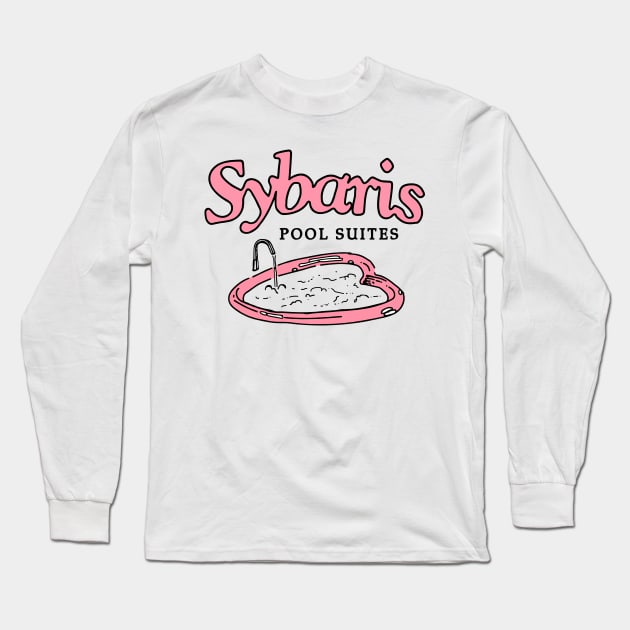 Sybaris Pool Suites Long Sleeve T-Shirt by Dog21